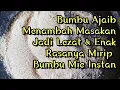 Seasoning Bumbu Ajaib Membuat Masakan Jadi Enak Lezat Mirip Bumbu Mie Instan