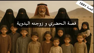 1691 قصة الحضري و زوجته البدوية 