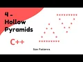 4 - Hollow Pyramid With C Star Patterns Mazen Labs