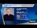 Funeral arrangements announced for Father Joseph Bradley