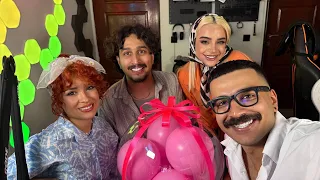  تولد نازنین با عمو   ممرضا هیوا  دندنها