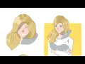 Chef Melissa drawing process