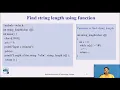 User defined function-string length