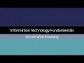Information Technology Fundamentals - Secure Web Browsing 17