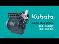 The Super Mini Series Kubota Engines