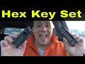 Husky 17 Piece Folding Hex Key Set Review-Comes With SAE And Metric Sets