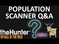 Answering Your Questions Hunter Call Of The Wild Population Scanner