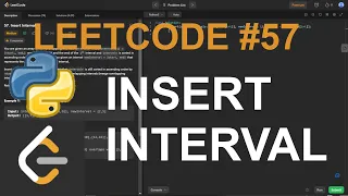 Insert Interval - LeetCode 57