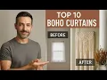 10 Boho Curtain Ideas That Will Instantly Elevate Your Space