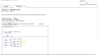 Codingbat - doubleChar Python