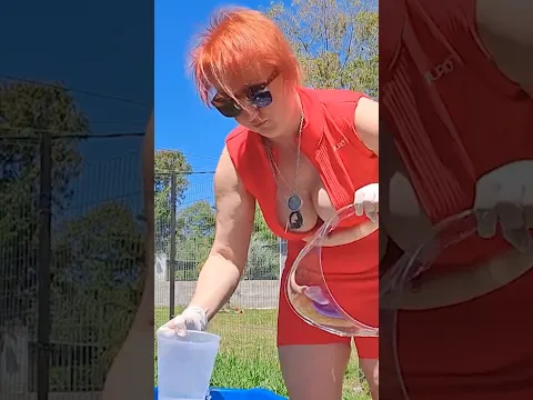 I'm washing my visor. My life in a Uruguay. Mila Naturist.