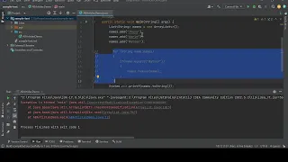 Java Concurrent Modification Exception problem Removing elements from list in java