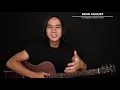 Dear August Guitar Tutorial Noah Cyrus PJ Harding Guitar Lesson  |Chords + Strumming|
