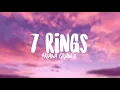Download Lagu Ariana Grande - 7 Rings (Clean - Lyrics)