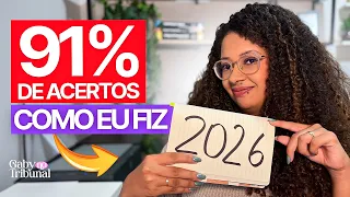 Como eu começaria a estudar do zero para Escrevente do TJSP (2026)