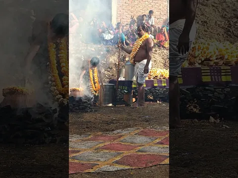 Kashi das baba ka Karaha pooja shorts #reels #puja #viral #video #maa