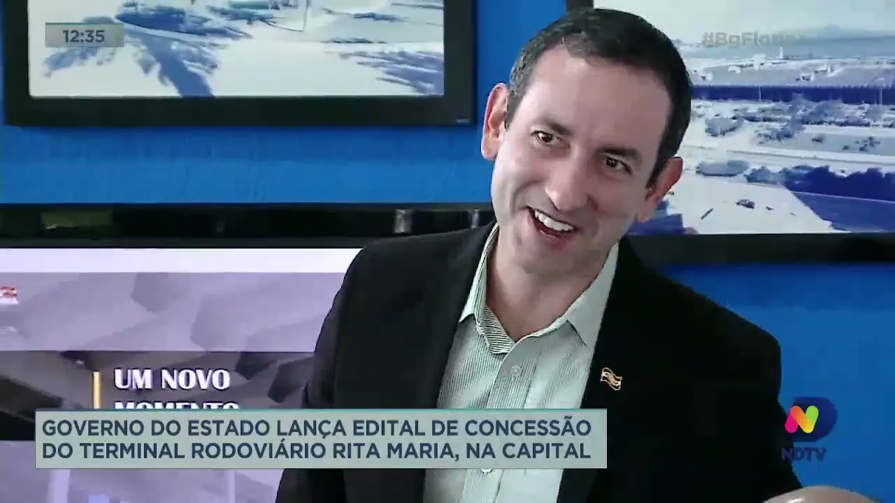 Governo do Estado lança edital de concessão do Terminal Rodoviário Rita Maria, em Florianópolis