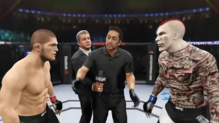 khabib vs purge anarchy ea sports ufc 2 champion fights 