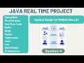 Java Real Time Project Session4 Stock Market System Design HLD LLD