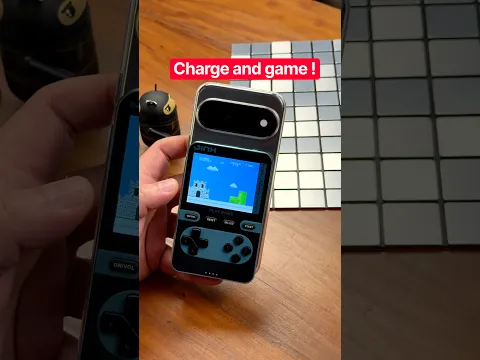 Game while you charge! Gamepad power bank ! #tech #toptech #fyp