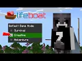 CREATIVE MODE on Lifeboat Survival Minecraft SMP