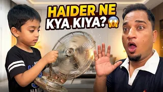 Haider Ne Aakhir Aisa Kya Kiya Ke Dada Ka Purana Pankha Chal Para? 😱 | Daily Vlo