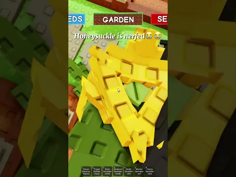 Honeysuckle😭💔 #growagarden #growagardenroblox #honeysuckle #seeds #ytshorts