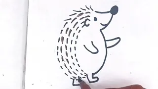 How to draw a squirrel 🐿️🐿️ ll Easy way to draw a squirrel
