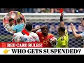 World Cup 2026 yellow card red card and suspension rules