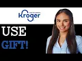 How To Use Kroger Gift Card For Gas 2025
