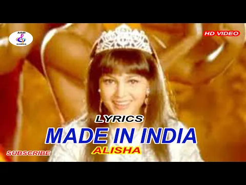 Download MP3 Made in India Title Song Lyrics – Alisha Chinai