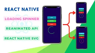 Loading Spinner React Native Reanimated SVG CeylonIQApps