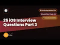 25 iOS Interview Questions Part 3 Lists Animation and Dependency Injection DevTechie com