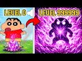 Shinchan Became Crystal Elemental God 😱🔥 | Roblox Element Power Tycoon | Funny Game 😂