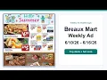 Breaux Mart Weekly Ad 26 - 26 Top Deals