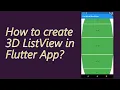 ListWheelScrollView 3D ListView in App