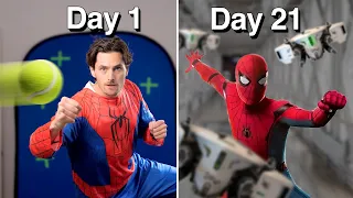 I recreated Spiderman with REAL Reflexes