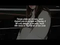 Saramalacara - 'TOMBOY' [instrumental/karaoke] Letra
