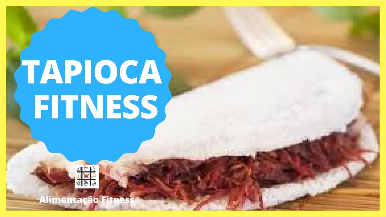 TAPIOCA FIT FÁCIL DE FAZER RECEITA FIT ALIMENTAÇÃO FITNESS