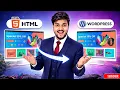 Convert HTML Site to WordPress Site Using AI In Minutes No Code