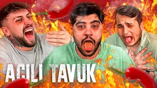 ACIYA SON DAYANAN KAZANIR! 🌶 (Acılı Kanat Challenge)