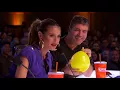 Lagu America's got talent....  helium filled balloons for judges funny 2017
