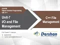 7 03 File Stream Classes and File Management in C