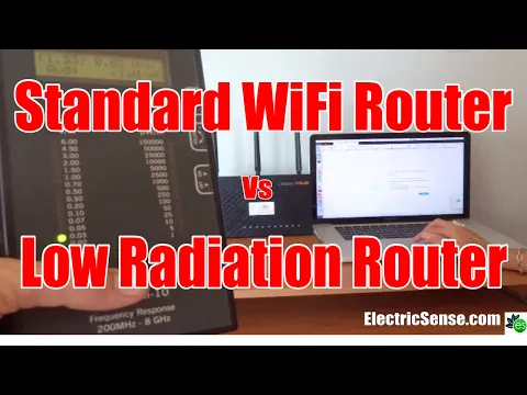 Low Radiation WiFi Router: JRS Eco Compared to Normal Router (Updated)