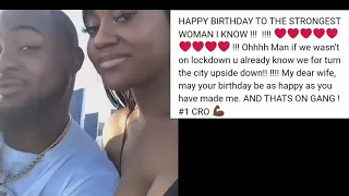 davido girlfriend chioma 25th birthday celebration