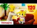 🤧💖 Shimajiro is Sick! 🐯 120 Minutes of Cozy Fun! 🛁 Songs \u0026 Stories about Health, Care \u0026 Love 🌈✨