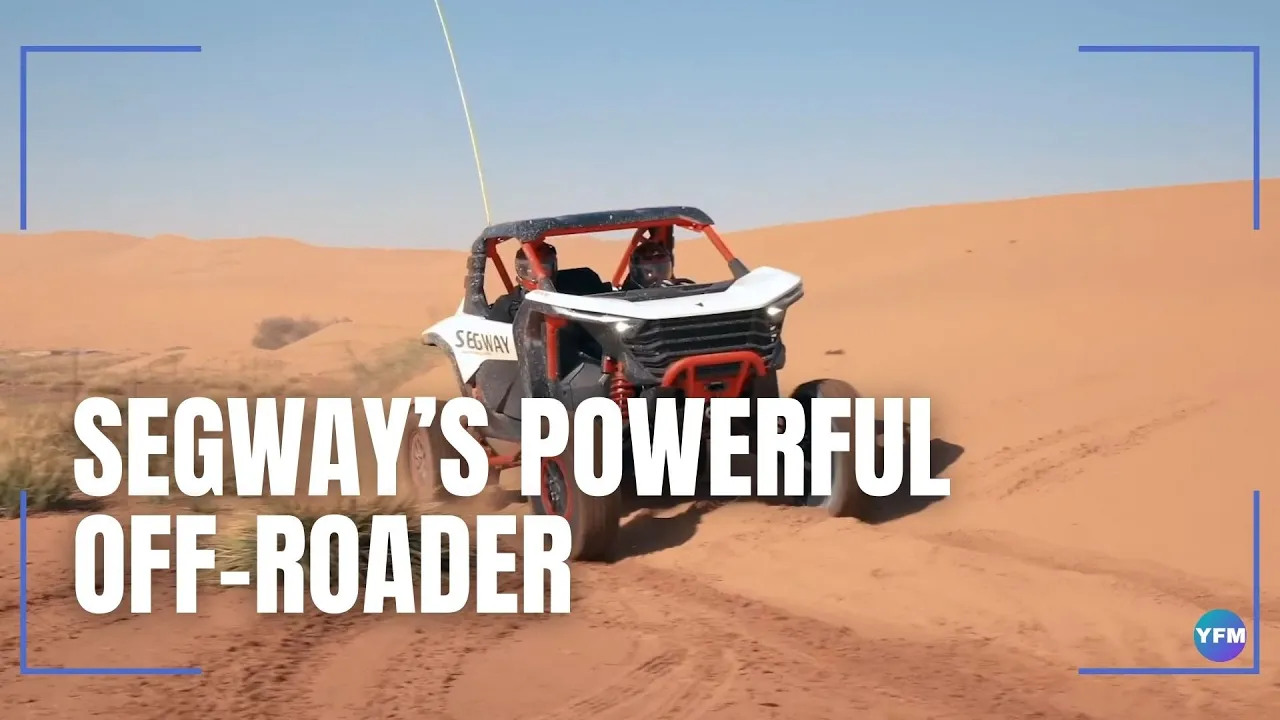 SEGWAY’S POWERFUL OFF-ROADER