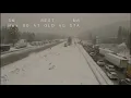 California Winter Storm Eastbound I-80 closed due to crashes spinouts in Sierra