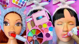 ASMR Mannequin Makeup things Sounds Video Fast No talk black hair style