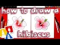 How To Draw A Hibiscus Flower